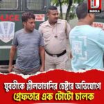 যুবতীকে শ্লীলতাহানির চেষ্টার অভিযোগে গ্রেফতার এক টোটো চালক